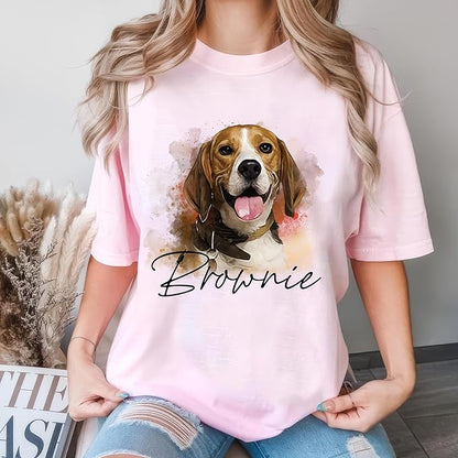 Mit & Mia Custom Your Own Bootleg Rap Shirts for Boyfriend Girlfriend Face Shirt with Photo Gift for Him Her Pet Lovers