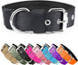 Heavy Duty Tactical Dog Collar - 1.5" Width Military Durable Thick Nylon with Adjustable Metal D Ring & Buckle Working Training K9 Collar for Medium Large Dogs (XL(23"-26"), Black)