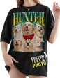 Custom Bootleg Rap Shirt with Photo Text, Vintage Custom Picture Shirt for Girlfriend, Boyfriend, Dad, Mom, Pet Lover Friend