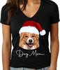 Custom Dog Mom Shirt for Women Pet Ears Sweatshirt with Name Unique Puppy Line Art Cute Dad Hoodie for DogDad Owner Lover