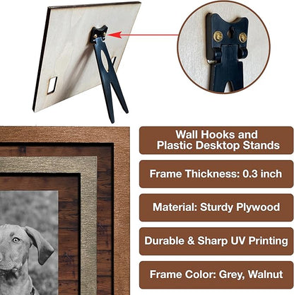 Personalized Dog Collar Frame Memorial Pet Loss Sign Dog & Cat Lover Ever Gifts With Heartfelt Sentimental Quote For Someone Who Lost A Pet Collar Keepsake Picture Frame Remembrance Decor