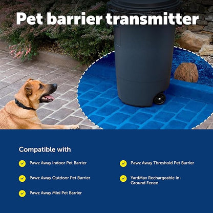 PetSafe Pawz Away Mini Pet Add-A-Barrier - Indoor & Outdoor Reliable Space Protection Transmitter - Long-Lasting & Battery-Powered - 5 ft Range