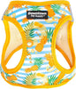 Downtown Pet Supply Step-in Dog Harness – No Pull, Adjustable Padded Mesh with Reflective Trim, Secure Buckle Strap – Comfortable & Breathable Small Dog Harness, X-Small, Pineapple
