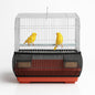 Universal Bird Cage Seed Catcher Universal Mesh Skirt Cover Stretchy Small Animal Cages Cover Pet Removable Durable Protector (Black, Small)