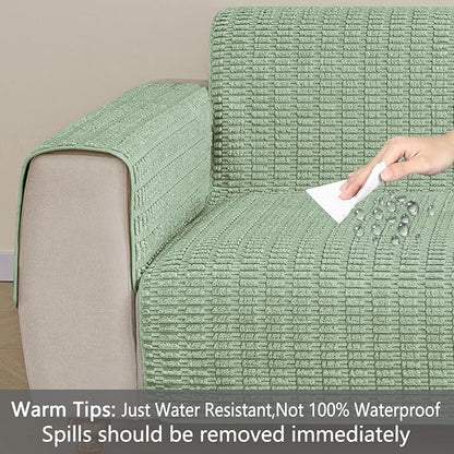 Muamar Dog Bed Cover Sofa Protector,Anti Slip Waterproof Sofa Covers for Living Room Couch Covers,Sofa Mat,Seat Cover,Dog Mat,Pet Pad for Furniture 1 Piece (60x70 inch, Sage Green)
