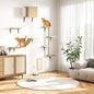 COZIWOW Wall Mounted Cat Furniture, Cat Wall Shelves and Perches, Floating Cat Shelves for Wall Set of 5(Beige)