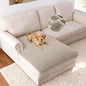 H.VERSAILTEX Non Slip Pet Couch Cover Chenille Dog Bed Protector Thick Soft Sofa Slipcover Pet Friendly Washable Couch Cushion Covers for Pets (40" x 50", Island Fossi)