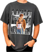 Custom Bootleg Rap Tee, Personalized Girlfriend Vintage Graphic T-Shirt, Photo Shirt, Valentine Birthday Gifts