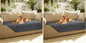 Luciphia 100% Waterproof Couch Cover Blanket for Dogs Anti-Slip Pet Couch Protector Sofa Mat Puppy Cat with Non-Slip Bottom, Grey, 30x70 Inch (Pack of 2)