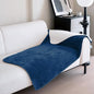 gogobunny Dog Blanket, Waterproof Reversible Sherpa Fleece Throw Blanket, Furniture Cover for Bed, Couch, Sofa Protection from Liquid Pee and Pet Fur of Puppy, Cat (Navy Blue, 30x70 inches)