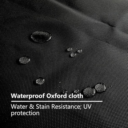 Dog Bed Cover Replacement Washable. 53 L x 42 W x 5 H inches Washable Removable Orthopedic, Cooling Gel and Memory Foam Pet Bed Protector, Cover only (Black)