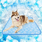 Rywell Cooling Mat for Dogs Large, 36'' x 27'' Color Changing&Arc-Chill Cooling Fiber QMAX>0.5, Washable Non-Toxic Portable Kennel Dog Bed, Non-Slip&Foldable Crate Pad for Large Dog