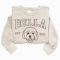 Custom Pet Sweatshirts with Photo and Name, Personalized Dog Sweatshirt, Gifts for Dog Mom, Dad