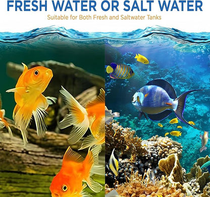Fish Tank Rocks for Enhancing Water Clarity with Your Regular Cleaning Routine, Fish Friendly Aquarium Rocks, All Natural Aquarium Decor, Medium, Covers 750-1,500 Gallons