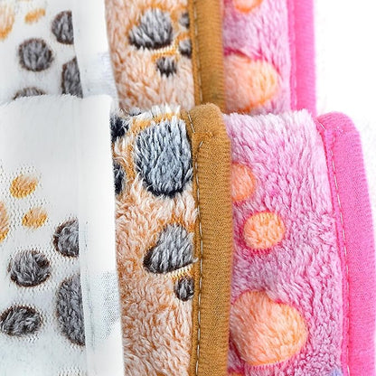 Dog Blankets for Medium Large Dogs Washable, 3 Pack Pet Blanket Washable 41" x 31", Fuzzy Soft Puppy Throw Cover for Kennel Crate Bed