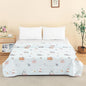 WenBags Waterproof Dog Bed Cover 40 * 60 Inches Throw Size,Pet Hair Resistant Reversible Couch Cover Mattress Protector,Leakproof Bed Liner/Sheet/Blanket for Adults Elderly Pets (Cute Dogs, 40 * 60)
