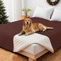 Waterproof Dog Bed Cover, Non-Slip Dog Blanket for Couch, Couch Covers for Dogs Washable, Pet Blanket for Furniture, Pet Bed Mat for Sofa, Car, Pet Supplies (82x102 Inch, Coffee)