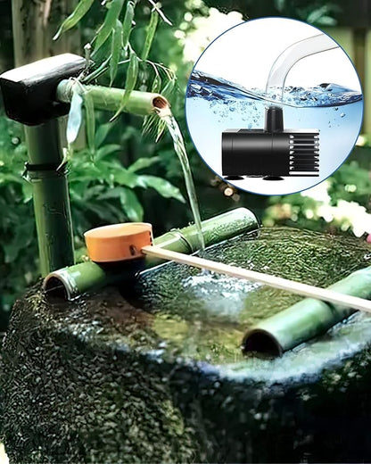 Biling Solar Fountain for Bird Bath, Solar Panel Kit Outdoor Solar Water Pump with 4ft Tubing for Hummingbird Bath, Small Pond and Fish Tank
