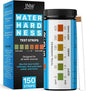 Water Hardness Test Kit - Quick and Accurate Water Hardness Test Strips - Hard Water Test Kit with eBook - Ultimate Test Kit for Water Hardness - 150 Water Softener Test Strips by JNW Direct