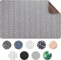NALALAS Dog Mat for Food and Water, Cat Feeding Mat | Waterproof Dog Bowl Mat | Non-Slip Pet Food Mat for Floors | Pet Mats for Food and Water | Easy to Clean