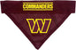 Pets First unisex adult NFL Pet Bandana, Washington Commanders, Large-Extra Large