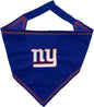 NFL New York Giants TIE Bandana, Small/Medium. Dog Bandana Scarf Bib for Pet Cat Dog. The Ultimate Game-Day, Party Bandana