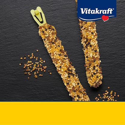 Vitakraft Crunch Sticks Parakeet Treat - Pet Bird Treat Toy - Long-Lasting Chewing Fun (Sesame & Banana)