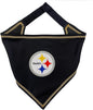 NFL Pittsburgh Steelers TIE Bandana, Large/X-Large. Dog Bandana Scarf Bib for Pet Cat Dog. The Ultimate Game-Day, Party Bandana