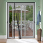 Fiberglass Magnetic Screen Door Fit Door Size 72 x 96 in- Heavy Duty Fiberglass Screen Door Mesh for Interior Door, Patio and Sliding Doors - Door Screen Magnetic Closure Let Fresh Air in