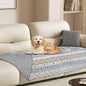 Waterproof Dog Blanket, Bohemian Dog Bed Cover Pet Blanket, Reversible Sofa Couch Cover for Dogs Washable, Protect Furniture Bed Couch Sofa for Puppy Cat (Beige Medallion, 30×70 Inch)