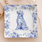 Custom Dog Cat Breed Jewelry Dish, Toile De Jouy Pet Ring Dish, Personalized Dog Cat Mom Gifts, Pet Lover Trinket Dish, Pet Present, Decorative Trinket Tray for Pet Lovers Home Decor