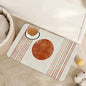 Sun Boho Dog Food Mat for Floors,Absorbent Quick-Dry Pet Feeding Mat, Cat Dog Bowl Mats for Food and Water, Non-Slip Pet Accessories Supplies 16"x24"