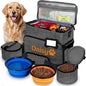 Customized Dog Travel Bag - You Name It and We Make It, Your Own Personalized Pet Travel Bag, Make It Special for You and Your Pet. (Dark Grey)
