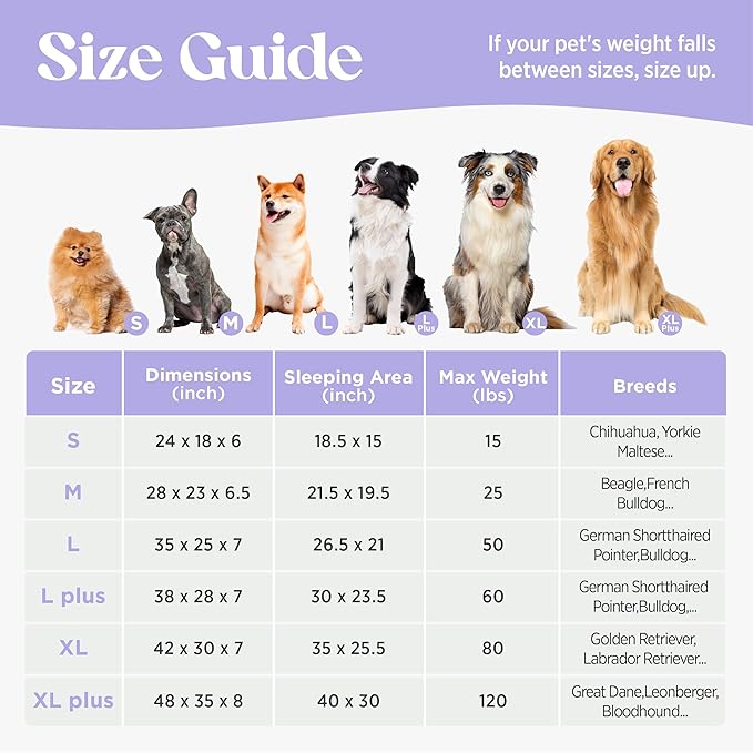 LE SURE Cute Dog Bed for Small Dogs, Orthopedic Waterproof Small Pet Beds with Sides, High Back Non-Slip Bottom and Egg-Crate Foam Puppy Couch Sofa with Washable Removable Cover, Beige