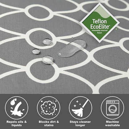 MidWest Homes for Pets Orthoperdic Egg-Crate Nesting Pet Bed w/ Teflon Fabric Protector, Medium Gray