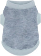 Cozy and Functional Dog Shirts for Small Puppies: Stretchable Blue Attire with Easy-On Design, Ideal for Chihuahuas and Yorkies - Enhance Comfort and Playfulness on Chill Days Small