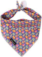 ARING PET Easter Dog Bandanas, Cute Purple Colorful Eggs Pet Bandana Scarf Triangle Bibs for Puppy Small Medium Large Boy Girl Dogs Cats-S