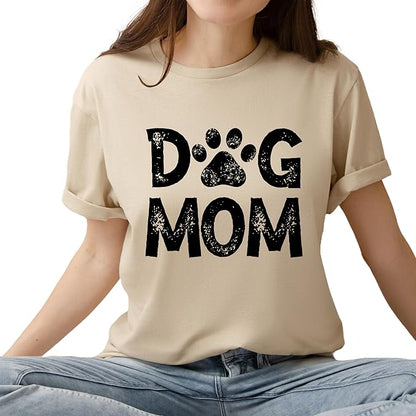 Custom Dog Mom Shirt for Women Pet Ears Sweatshirt with Name Unique Puppy Line Art Cute Dad Hoodie for DogDad Owner Lover
