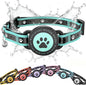 Airtag Cat Collar Breakaway, Reflective Cat Collar with AirTag Holder and Bell, Compatible with Apple Air Tag, Comfortable Padding, Adjustable, Durable (Turquoise, XS)