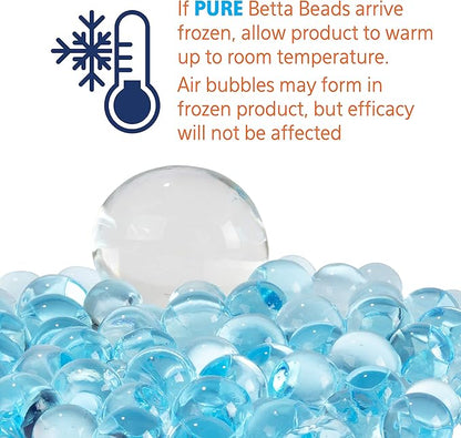 Aqueon Pure Betta Beads, Purple (Pack of 2)
