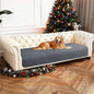 Waterproof Dog Blanket, Non-Slip Soft Pet Bed Cover, Couch Cover for Dogs Washable, Protects Sofa, Furniture, Crate, Car, Tear Resistant Leakproof Pet Blanket (30x70 Inch, Dark Grey)