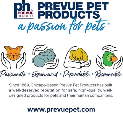 Prevue Pet Products BPV1181 2-Pack Universal Plastic Hanging Cups for Small Birds, Colors Vary