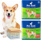 Pet Soft Disposable Male Dog Wraps - Dog Diapers for Male Dogs, Puppy Diapers 24pcs Medium