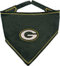 Pets First NFL Green Bay Packers TIE Bandana, Small/Medium. Dog Bandana Scarf Bib for Pet Cat Dog. The Ultimate Game-Day, Party Bandana (GBP-3550-S-M)
