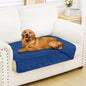 Smiry Waterproof Dog Bed Cover Blanket 30x53, Soft Reversible Pet Blanket, Washable Leakproof Cats Dogs Couch Cover for Sofa, Couch, Furniture, Navy/Navy