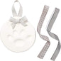 Pearhead Pet Paw Print Keepsake Ornament Kit, Memorial Clay Paw Impression for Dogs & Cats, DIY Hanging Pet Memorial with Ribbons, Pet Keepsake Gift