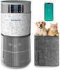 Air Purifier for Home Pets with Smart WiFi up to 4000Ft², H13 HEPA for Floating Pet Hair, Dander & Pet Odor, 7-Stage Filter, Electronic Aromatherapy Diffuse, 360° Wide Intake,22dB Ultra Quiet
