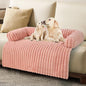 Wn's Day Luxurious Dog Couch Bed, Washable Calming Dog Couch Cover, Removable Couch Protector for Dogs, Waterproof Sofa Bed, Pet Bed Mats for Couch, Pet Couch Covers for Sofa(Pink, XL)