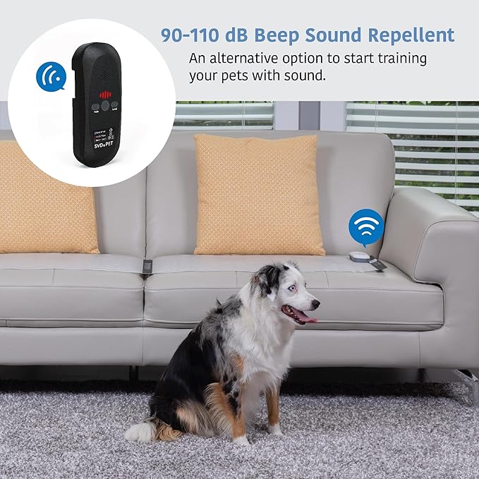 SVD.PET 2-Pack Pet Training Mat with Tester, Pet Shock Pad, Dogs & Cats Electronic Repellent mat for Indoor, 3 Training Modes, 5 Levels, Pet Safe Mode (Black controler 60" X 12")