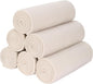 Fleece Throw Blanket Bulk Fleece Blankets Solid Lightweight Warm Soft Cozy Pet-Friendly for Home Bed Sofa Couch Dorm Office Wedding Gifts Travel Airplane for Seasons (Beige, Pack of 6-50x60 Inches)